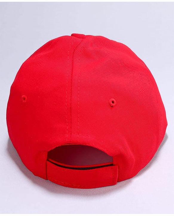 Pine Kids Marvel Cotton Knit Summer Cap with Avengers Graphics Red - Diameter 20 cm