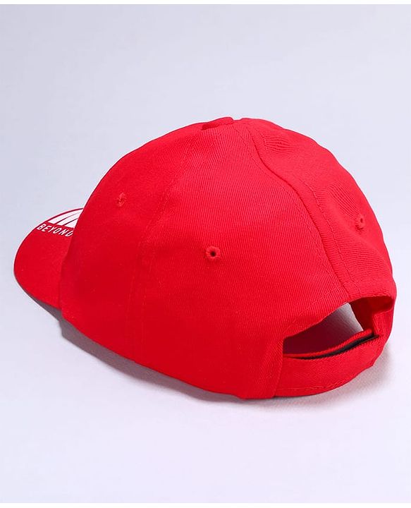 Pine Kids Marvel Cotton Knit Summer Cap with Avengers Graphics Red - Diameter 20 cm