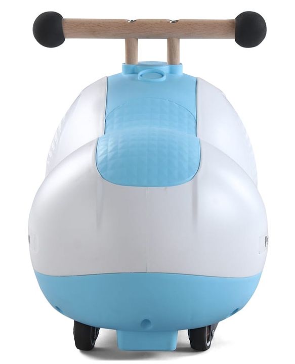 Babyhug Peanut Musical Ride-On for Kids - Pink| Fun Light & Music| Foot-to-Floor Operation| Safe with Round Edges| Sturdy Build|  Comfortable Seat| Indoor & Outdoor Play Toy