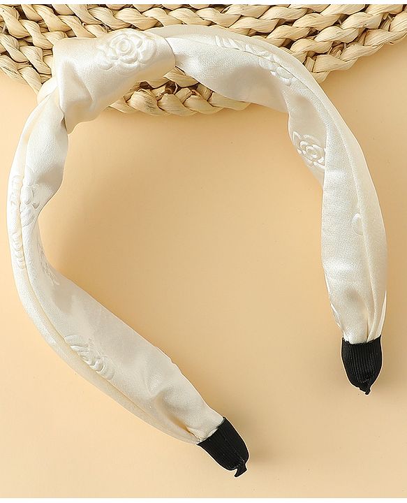 Pine Kids Hair Band Free Size - White