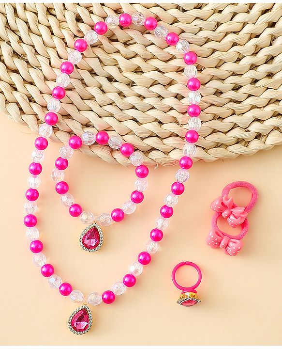 Babyhug Jewellery Set Free Size - Fuchsia