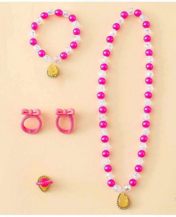 Babyhug Jewellery Set Free Size - Fuchsia