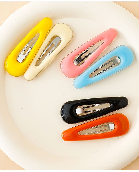Babyhug Snap Clips Pack of 6 - Multicolor