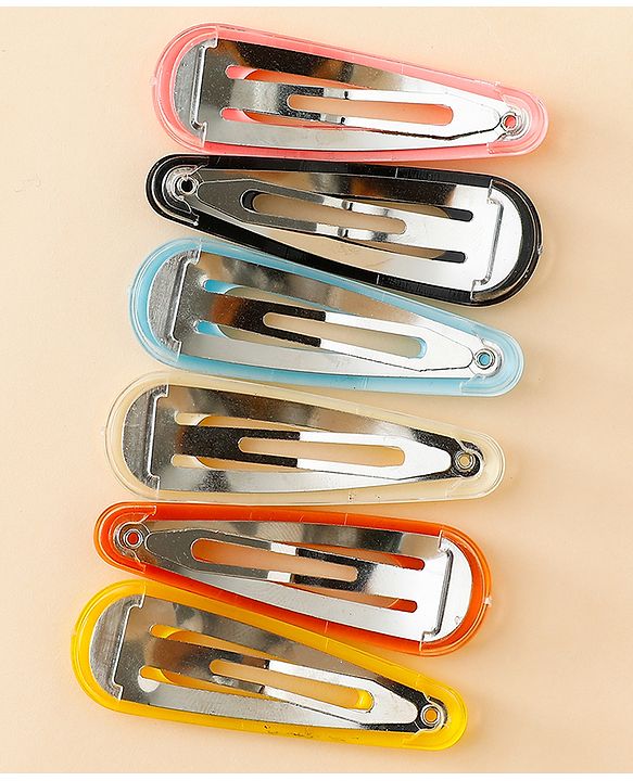 Babyhug Snap Clips Pack of 6 - Multicolor