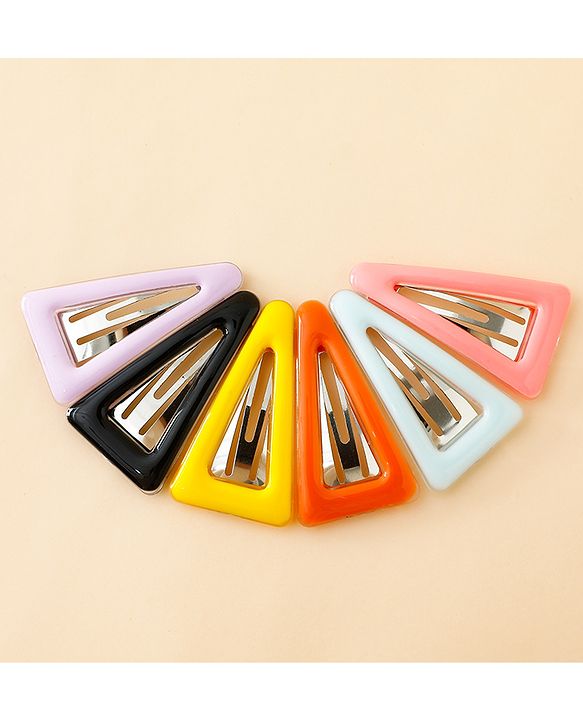 Babyhug Snap Clips Pack of 6 - Multicolor