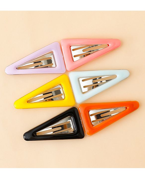 Babyhug Snap Clips Pack of 6 - Multicolor