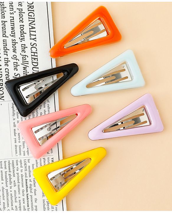 Babyhug Snap Clips Pack of 6 - Multicolor