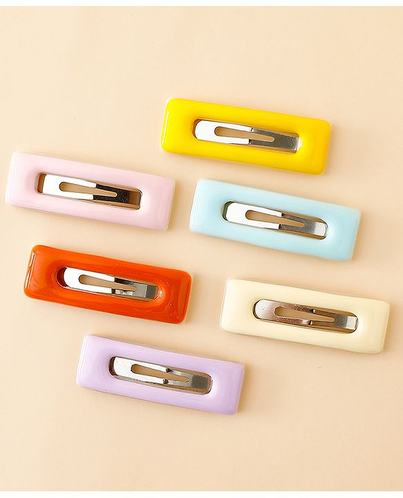 Babyhug Snap Clips Pack of 6 - Multicolor