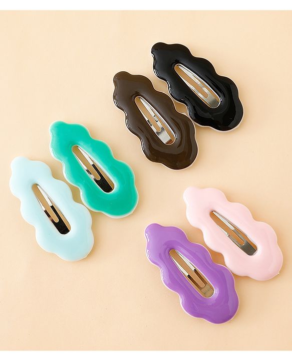 Babyhug Snap Clips Pack of 6 - Multicolor