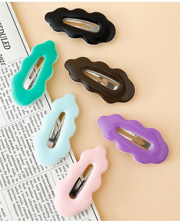 Babyhug Snap Clips Pack of 6 - Multicolor
