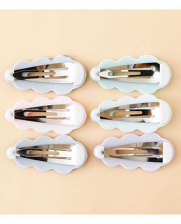 Babyhug Snap Clips Pack of 6 - Multicolor