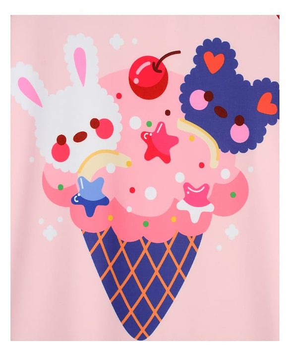 Babyhug Half Raglan Sleeves Legged Swimsuit With Animal Print - Multicolor