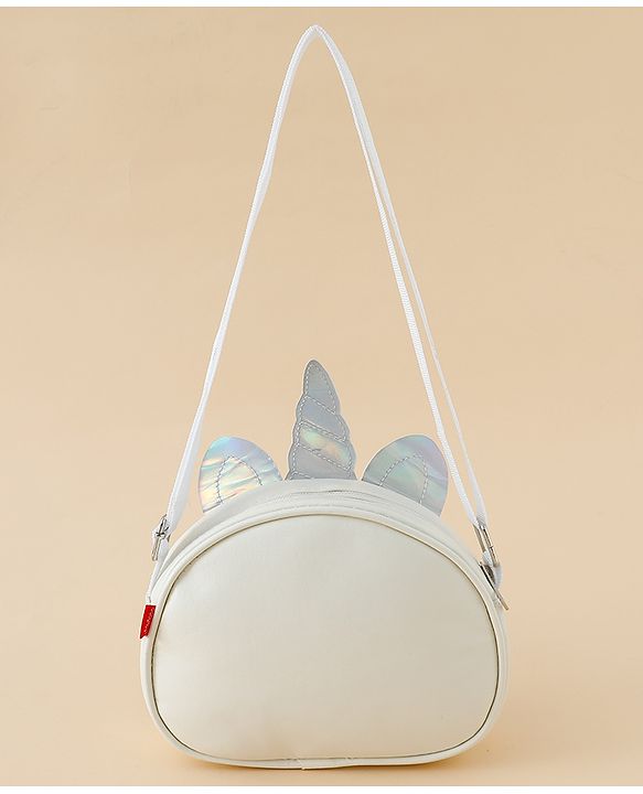 Babyhug Sling Bag with Unicorn Design - Multicolor