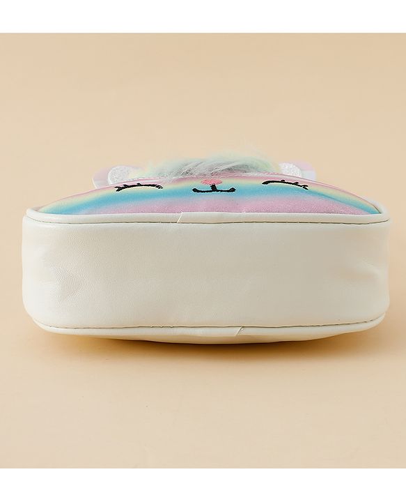 Babyhug Sling Bag with Unicorn Design - Multicolor