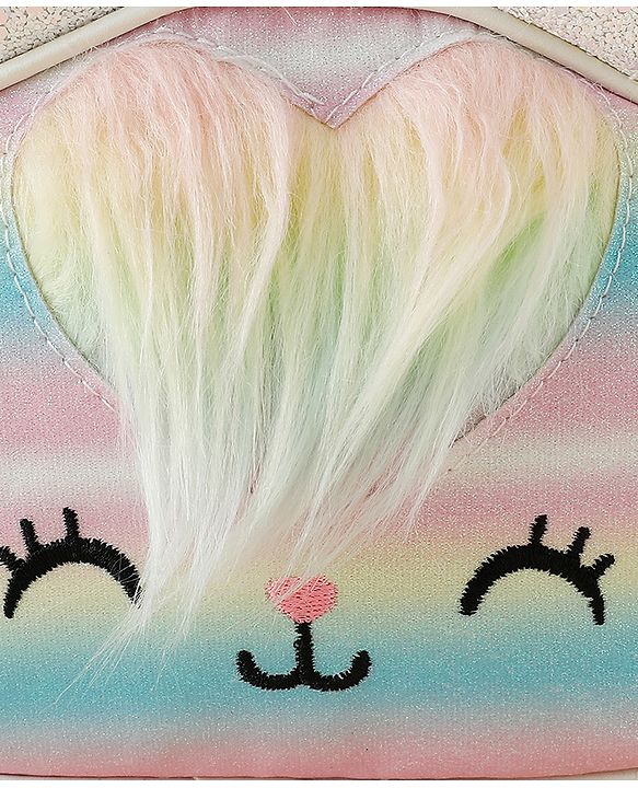 Babyhug Sling Bag with Unicorn Design - Multicolor