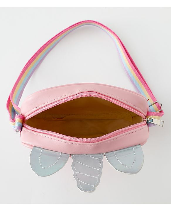 Babyhug Sling Bag with Unicorn Design - Multicolor