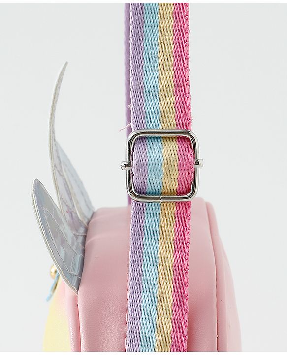 Babyhug Sling Bag with Unicorn Design - Multicolor