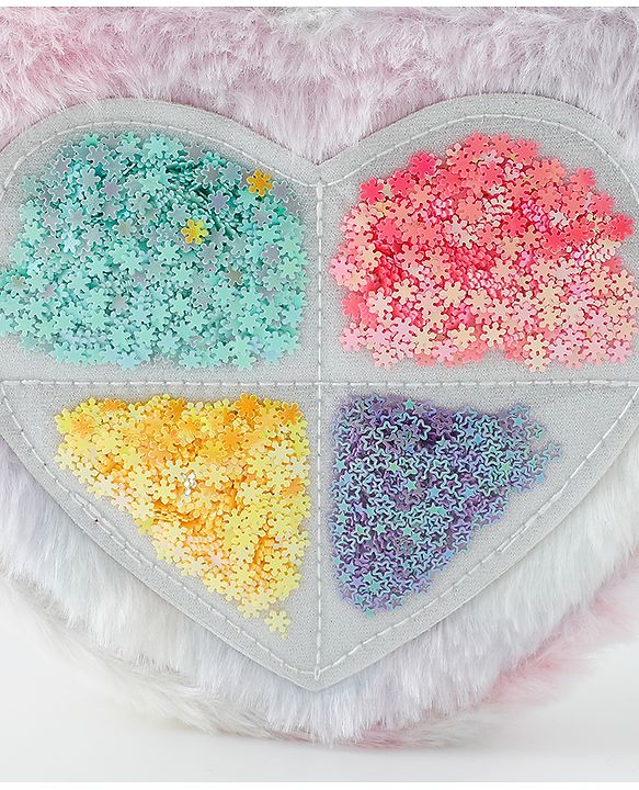 Babyhug Free Size Sling Bag With Heart Design - Multicolour