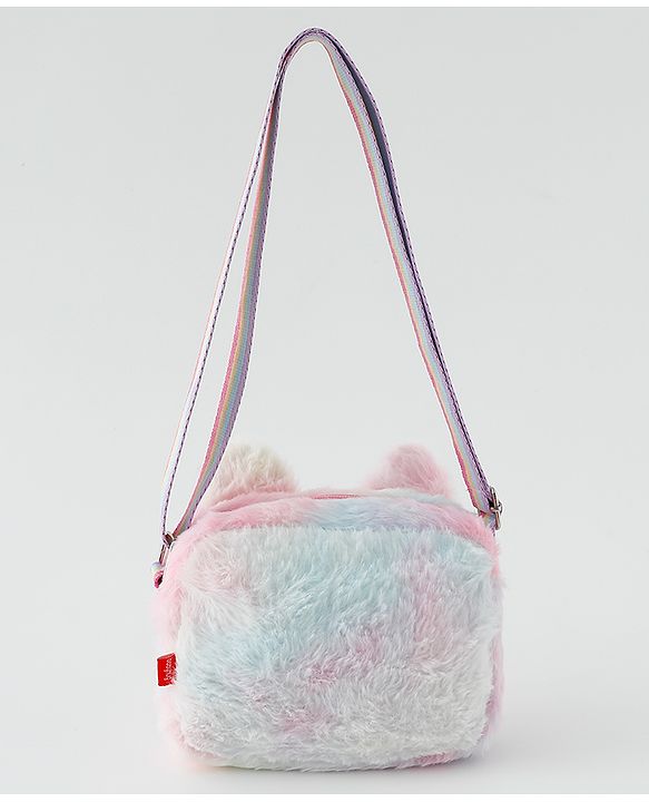 Babyhug Free Size Sling Bag With Glitter Detailing - Multicolour