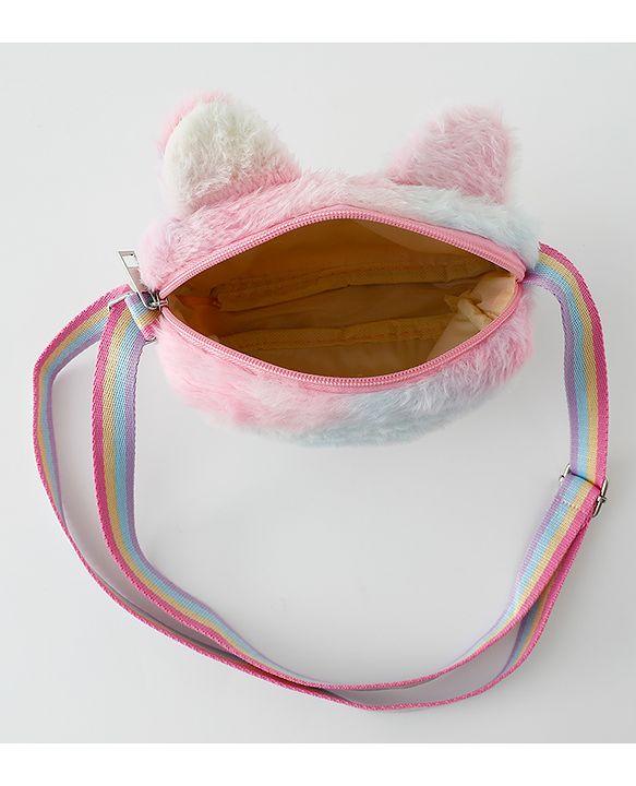 Babyhug Free Size Sling Bag With Glitter Detailing - Multicolour