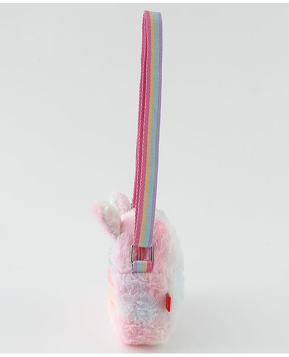 Babyhug Free Size Sling Bag With Glitter Detailing - Multicolour