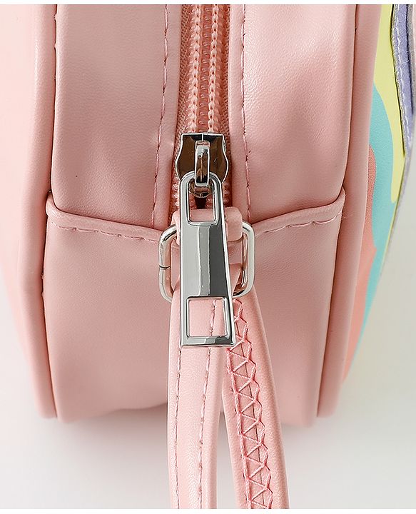 Babyhug Free Size Sling Bag With Butterfly Design - Multicolor
