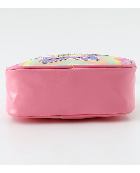 Pine Kids Free Size Sling Bag With Star Design - Multicolour