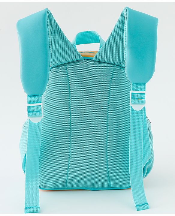 Babyhug Free Size Fashion Backpacks With Dino Design - Yellow & Blue