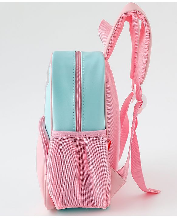 Babyhug Free Size Fashion Backpacks With Koala Design - Blue & Pink