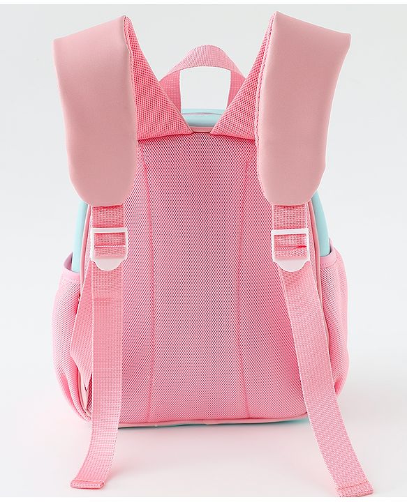 Babyhug Free Size Fashion Backpacks With Koala Design - Blue & Pink