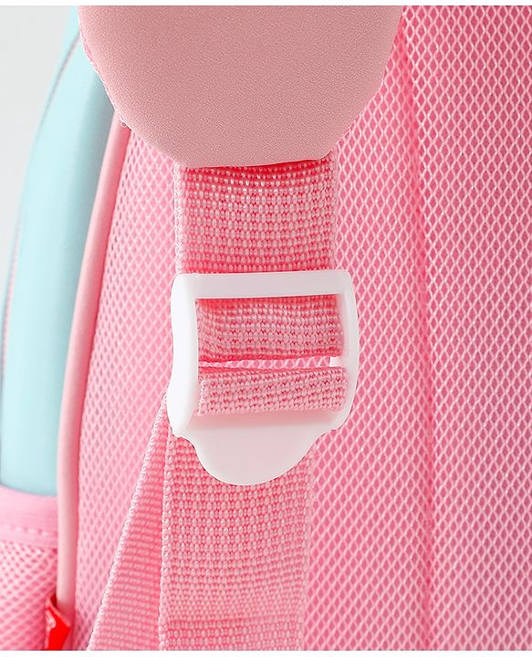 Babyhug Free Size Fashion Backpacks With Koala Design - Blue & Pink