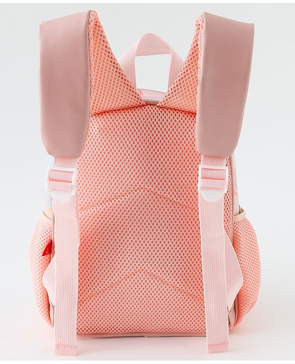 Babyhug Free Size Fashion Backpacks With Rainbow Design & Applique - Multicolour