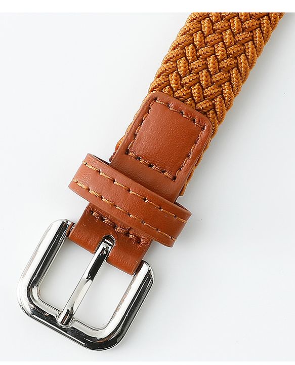 Pine Kids Free Size Belt - Light Brown