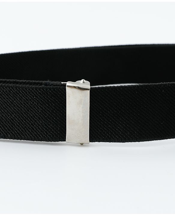 Babyhug Belts with Heart Shaped Buckle - Black