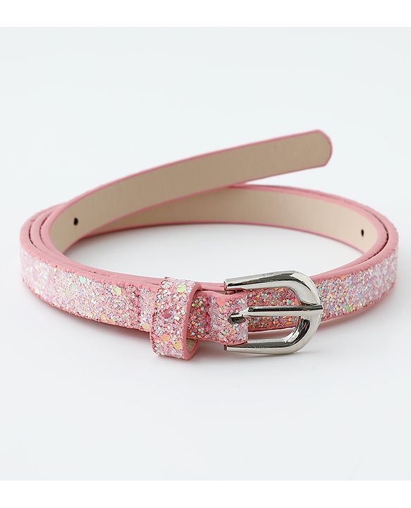 Babyhug Belt with Glitter Detailing Free Size - Pink