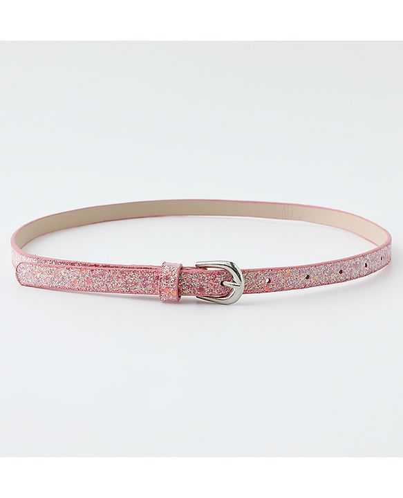 Babyhug Belt with Glitter Detailing Free Size - Pink