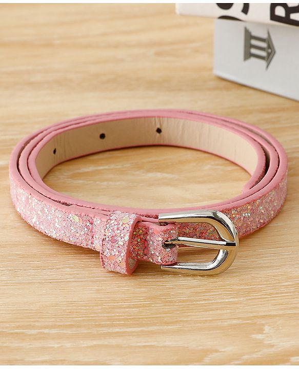 Babyhug Belt with Glitter Detailing Free Size - Pink