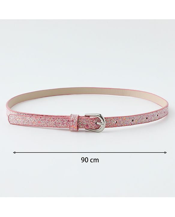 Babyhug Belt with Glitter Detailing Free Size - Pink