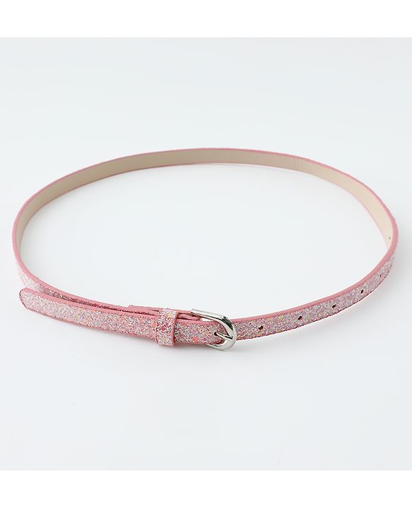 Babyhug Belt with Glitter Detailing Free Size - Pink