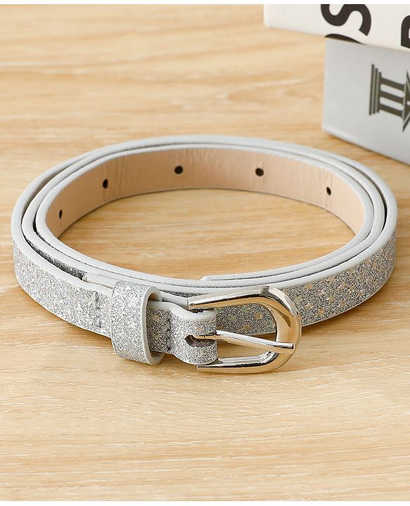 Babyhug Belt with Star Detailing - Sliver