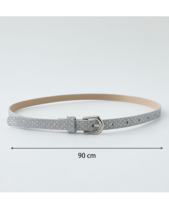 Babyhug Belt with Star Detailing - Sliver
