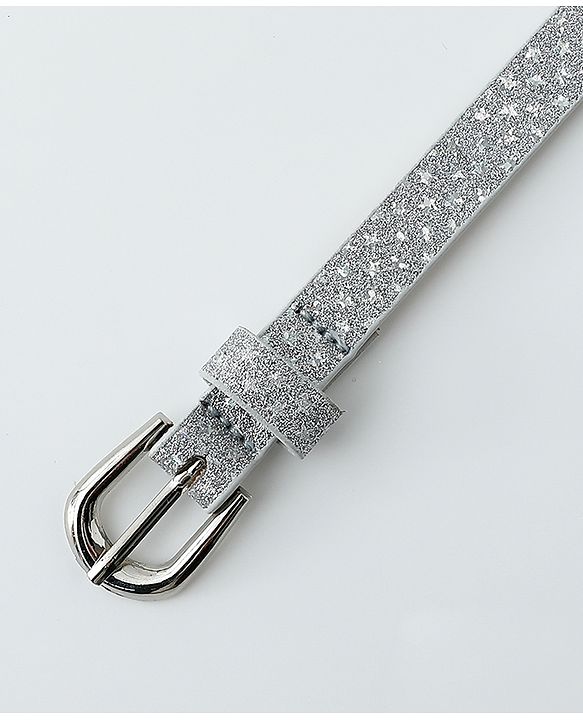 Babyhug Belt with Star Detailing - Sliver