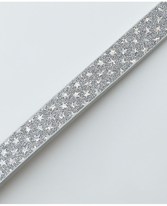 Babyhug Belt with Star Detailing - Sliver