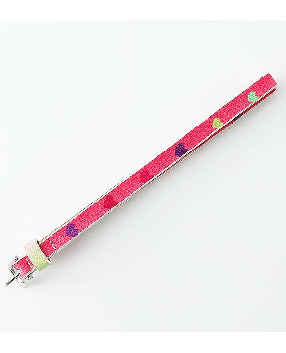 Babyhug Belt with Heart Print - Multicolor