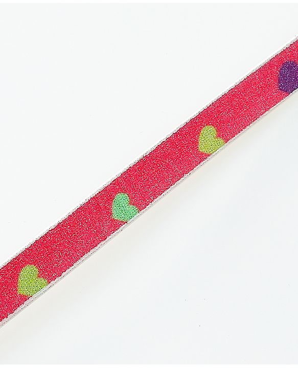 Babyhug Belt with Heart Print - Multicolor