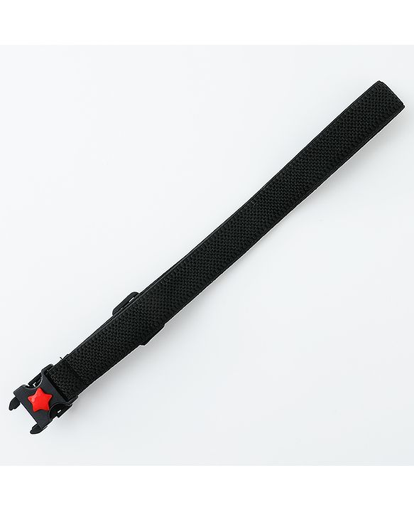 Babyhug Belt with Star on Buckle - Black