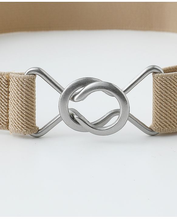 Babyhug Solid Color Belt - Beige