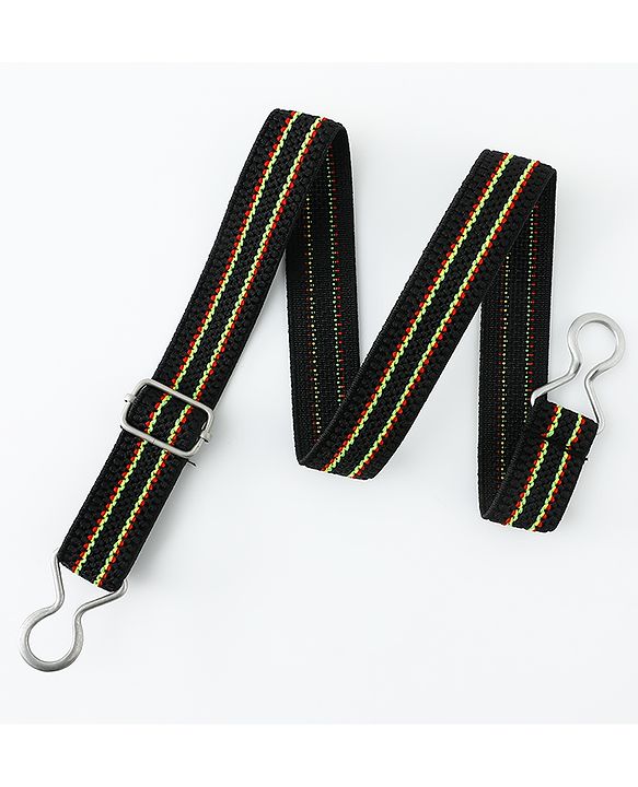 Babyhug Striped Belt - Black