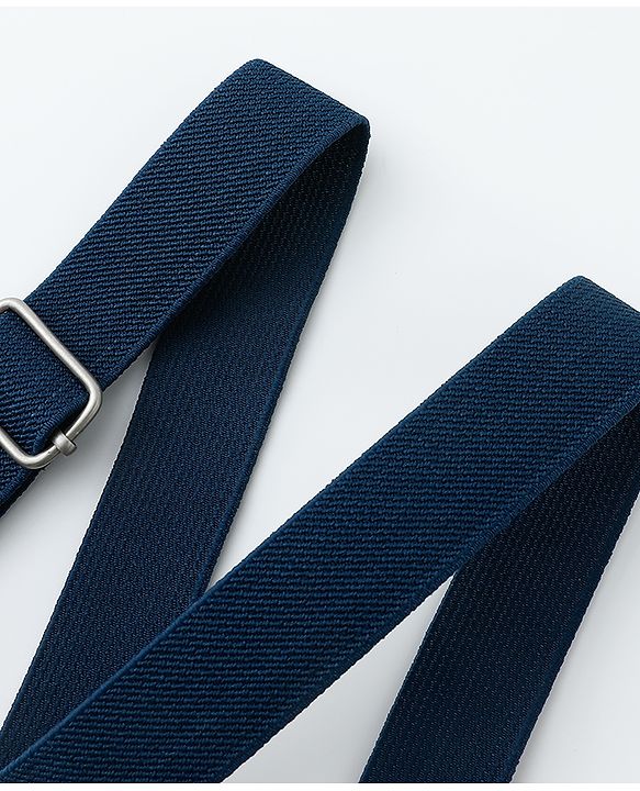 Babyhug Solid Color Belt - Navy Blue