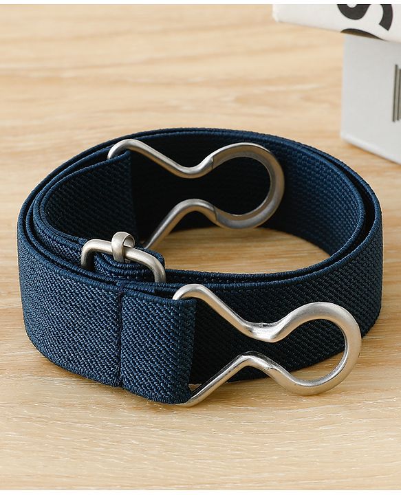 Babyhug Solid Color Belt - Navy Blue